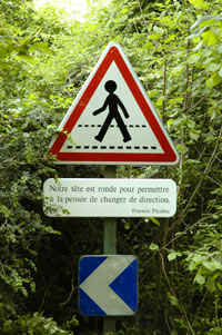 copyright 2005 Pierre Marcel. Aventure Land, Magny en Vexin, Val d'Oise (95),Art'hieul, �dition 2005 :  La contribution de l'artiste Pierre Marcel