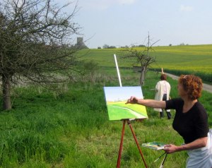 Engagement f�roce de Sylvie, alors que Martine reste flegmatique devant l'adversit�