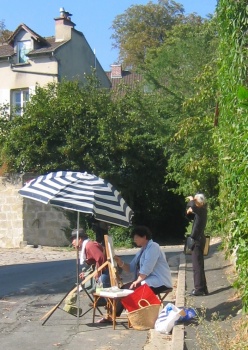 Marie teste le point de vue choisi par Van Gogh