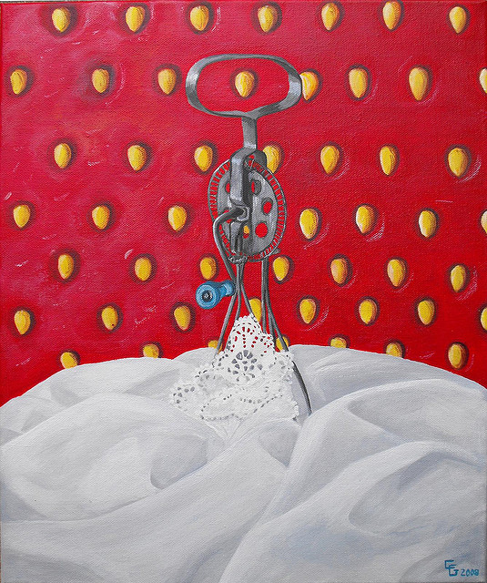 Fraise par Chantal Gerardin � l'Atelier du Pommier de Saint Clair sur Epte