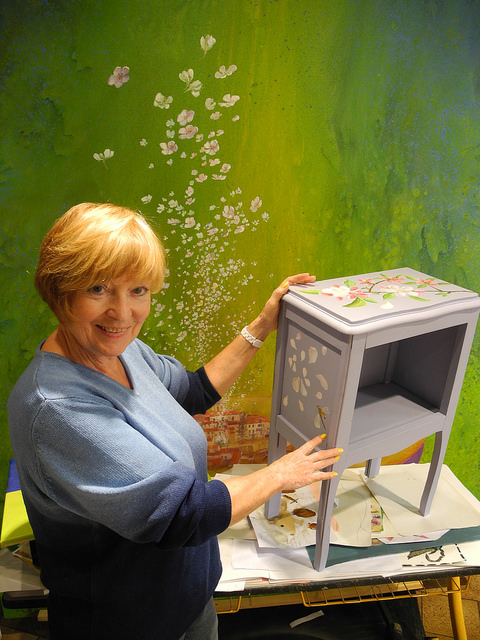 Peintre Genevi�ve Daupley