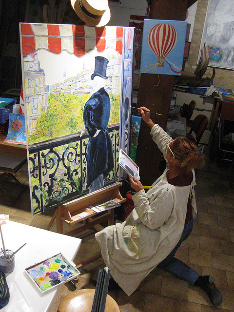 Exposition F�te de La Peinture d�partement de l'Eure, dimanche 7 juin 2015 en l'�glise de Guerny 27720