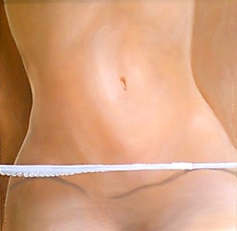 This painting is being lost