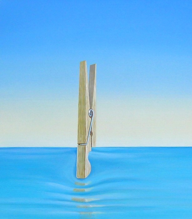 Peinture de Pierre Marcel, ayant servi � ce travail � l'�cole de Saint-Point